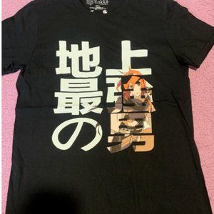 Rokka Braves of the Six Flowers T-Shirt Size Small Blue Manga Crunchyroll Miyagi